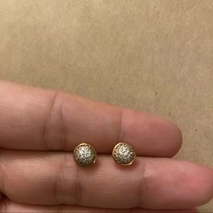 Pandora dazzling droplets rose gold studs